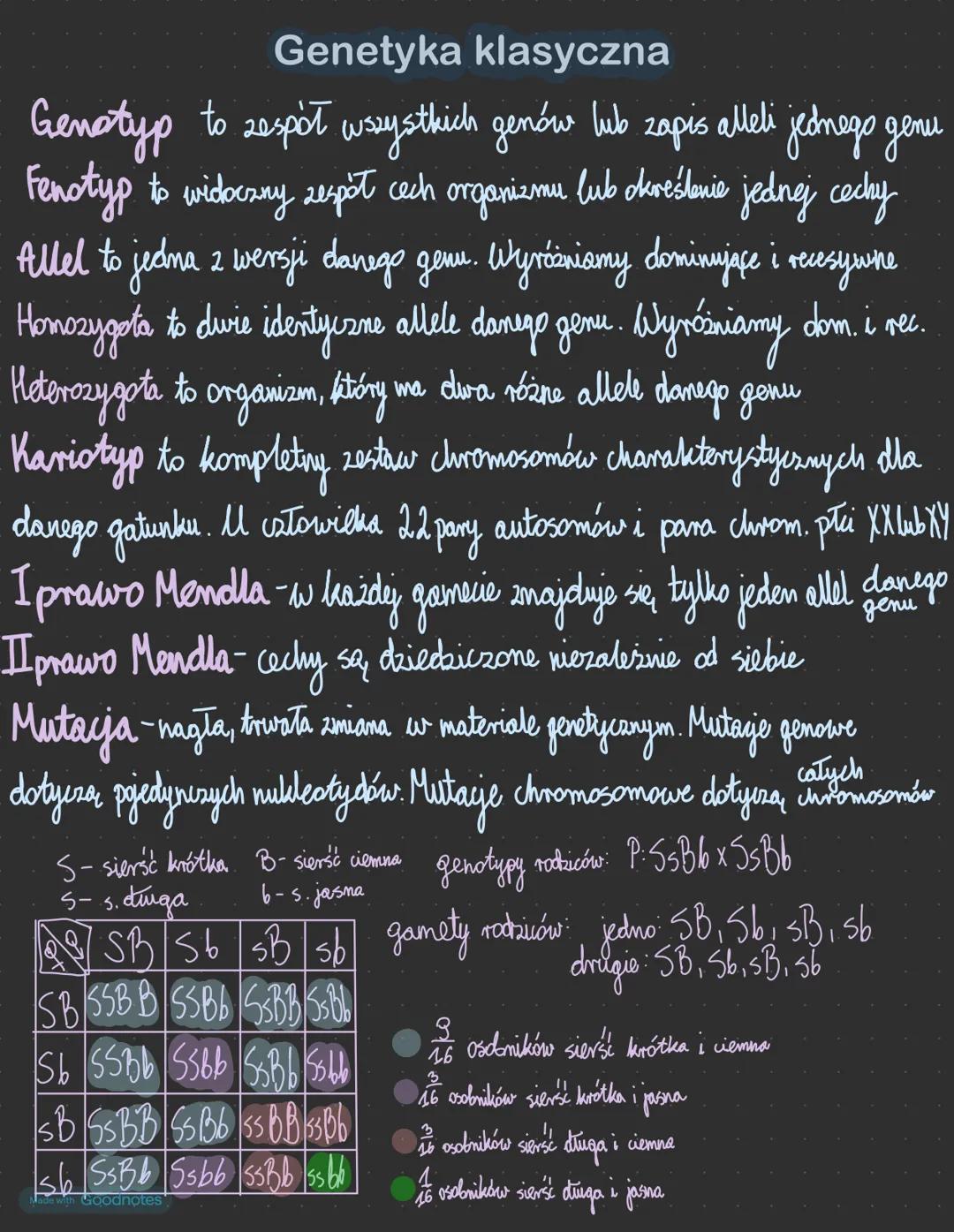Sposoby dziedziczenia cech:
Dziedziczenia dominacja pełna
A. dominujaty wyraźnie dominuje
nad Q. recesywnym
jednogenowe dominaja niepełna He