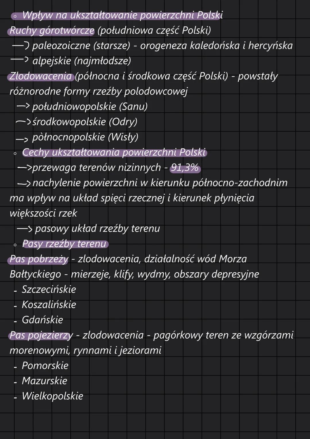 Geografia • Położenie i obszar polski można rozpatrywać w ujeciu:
-> matematyczno - geograficznym:
- Położenie danego państwa określa się