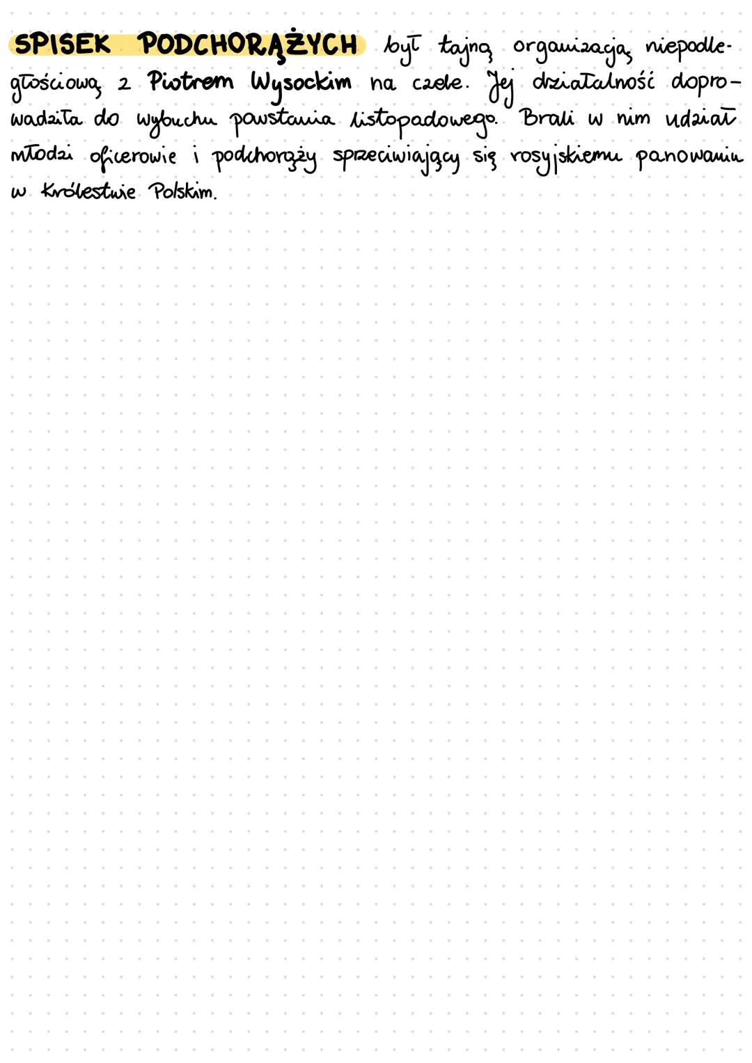 KRÓLESTWO POLSKIE
W DOBIE KONSTYTUCYJNEJ (1815-1830)
POSTACIE HISTORYCZNE
ADAM JERZY CZARTORYSKI (1770-1861)
był ministrem spraw zagraniczny