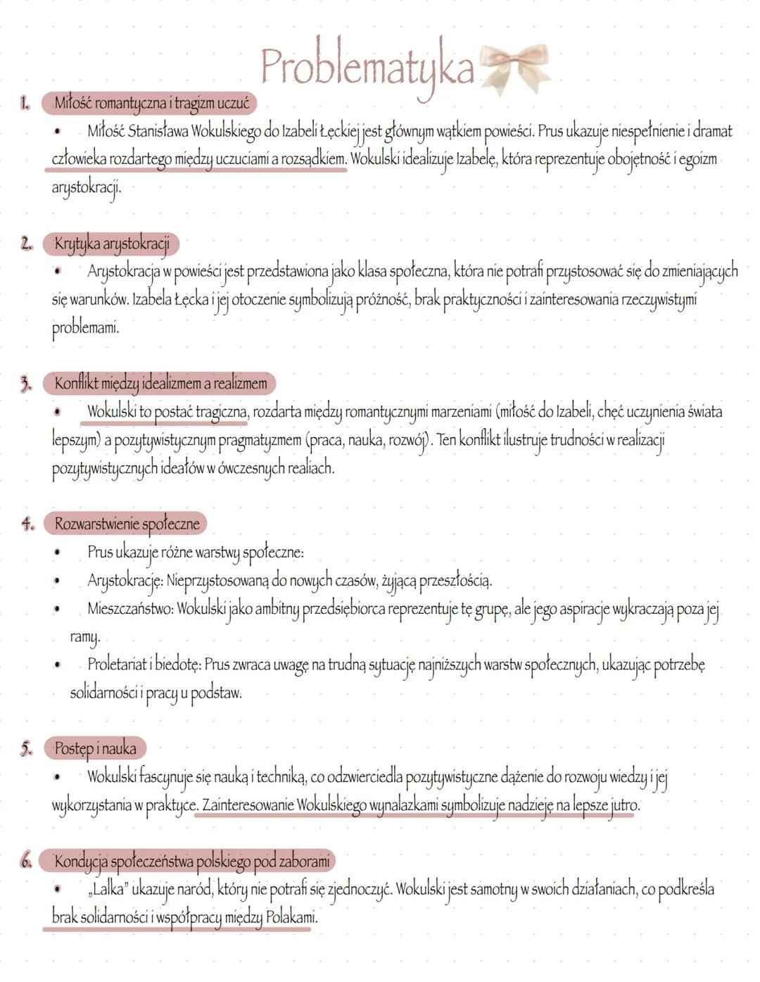 # „Lalka”
Bolesław Prus # Geneza Utworu
Symbolika tytułu
Tytuł „Lalka” nawiązuje zarówno do zabawki, która pojawia się w wątku
procesu o