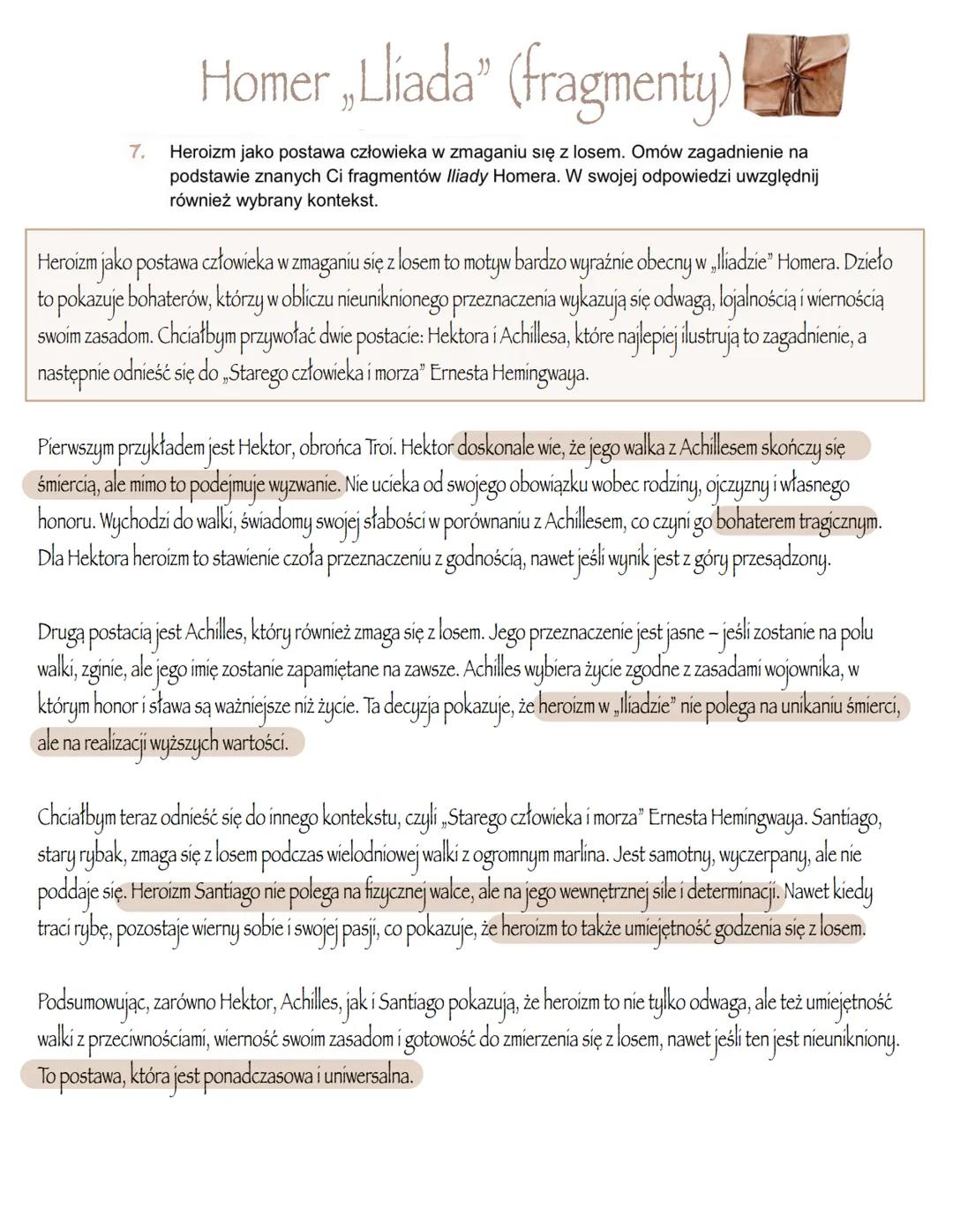 PYTANIA JAWNE
MATURA 2025
ANTYK 1.
2.
BIBLIA (FRAGMENTY)
Motyw cierpienia niezawinionego. Omów zagadnienie na podstawie znanych Ci
fragmentó