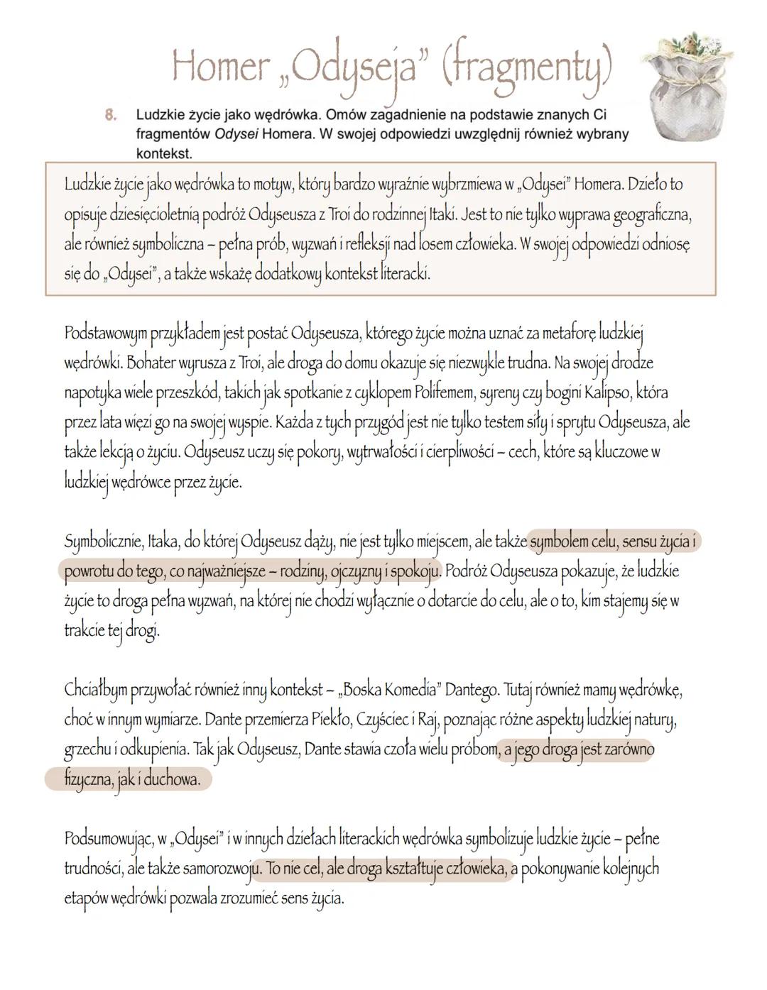 PYTANIA JAWNE
MATURA 2025
ANTYK 1.
2.
BIBLIA (FRAGMENTY)
Motyw cierpienia niezawinionego. Omów zagadnienie na podstawie znanych Ci
fragmentó