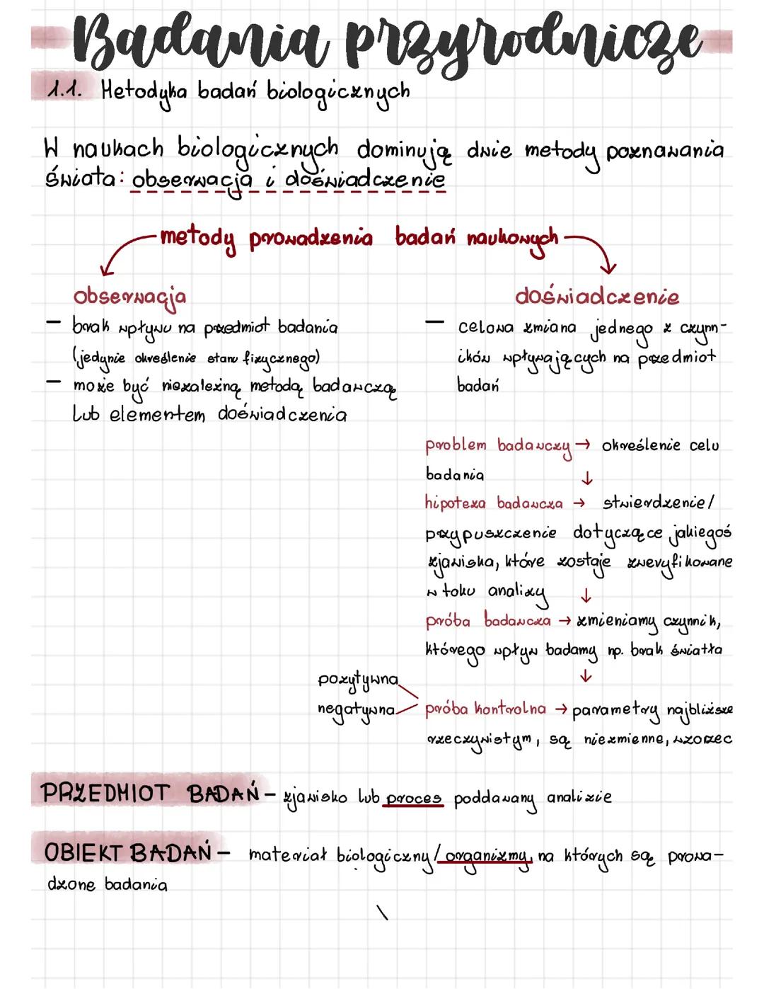 Badania przyrodnicze