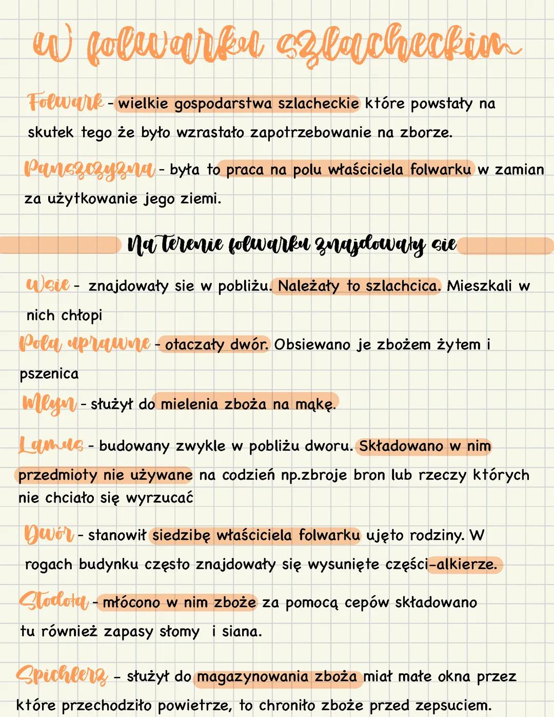 W folwarku szlacheckim