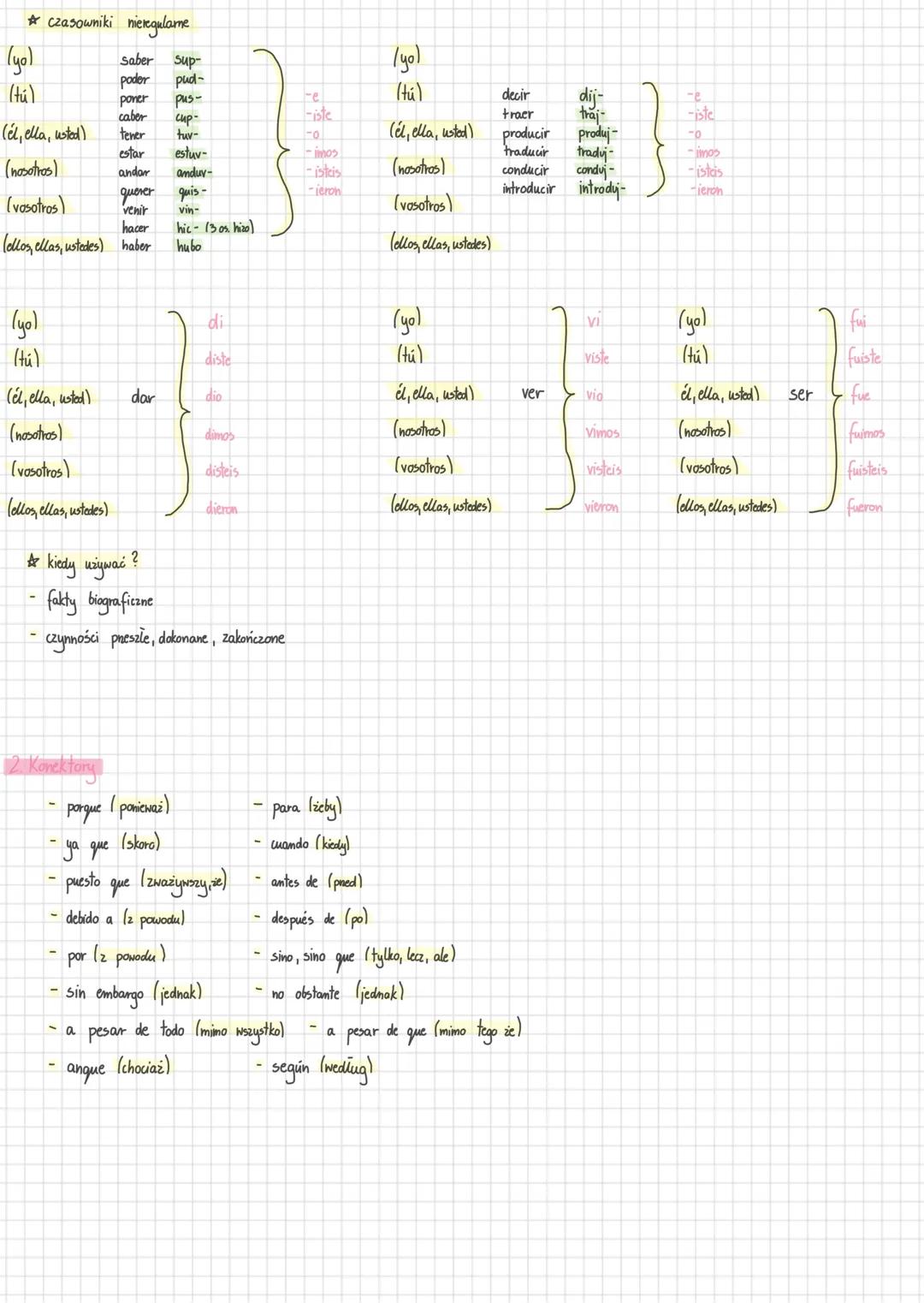 # 1. Crasy
P.PERFECTO
☆ twonenie
(yo) he
(tú) has
(él, ella, usted) ha
(nosotros) hemos
(vosotros) habeis
(éllos, ellas, ustedes) ha