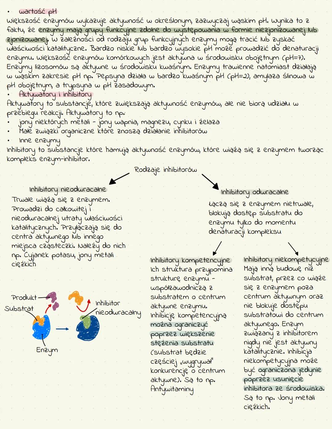 Energia aktywacji
Enzymy
Energia aktywacji, to energia niezbędna do m.in rozerwania wiązań chemicznych w substratach
potrzebnych do zapocząt