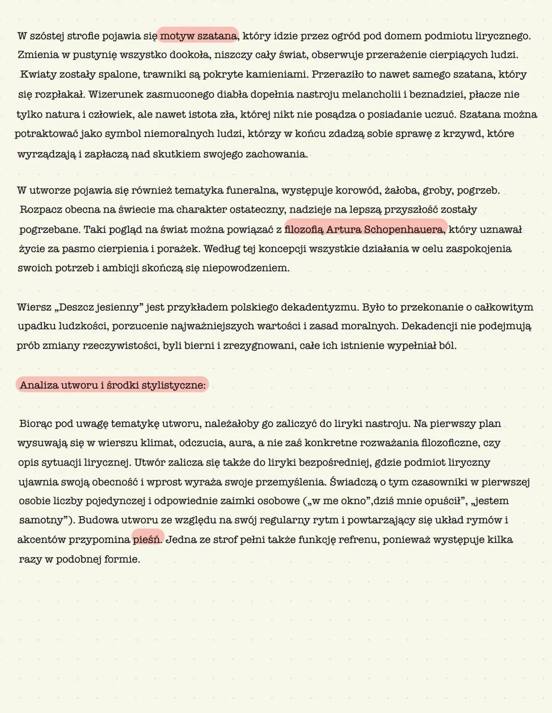 # Deszcz jesienny
Leopold Staff
O szyby deszcz dzwoni, deszcz dzwoni jesienny
I pluszcze jednaki, miarowy, niezmienny,
Dżdżu krople padają