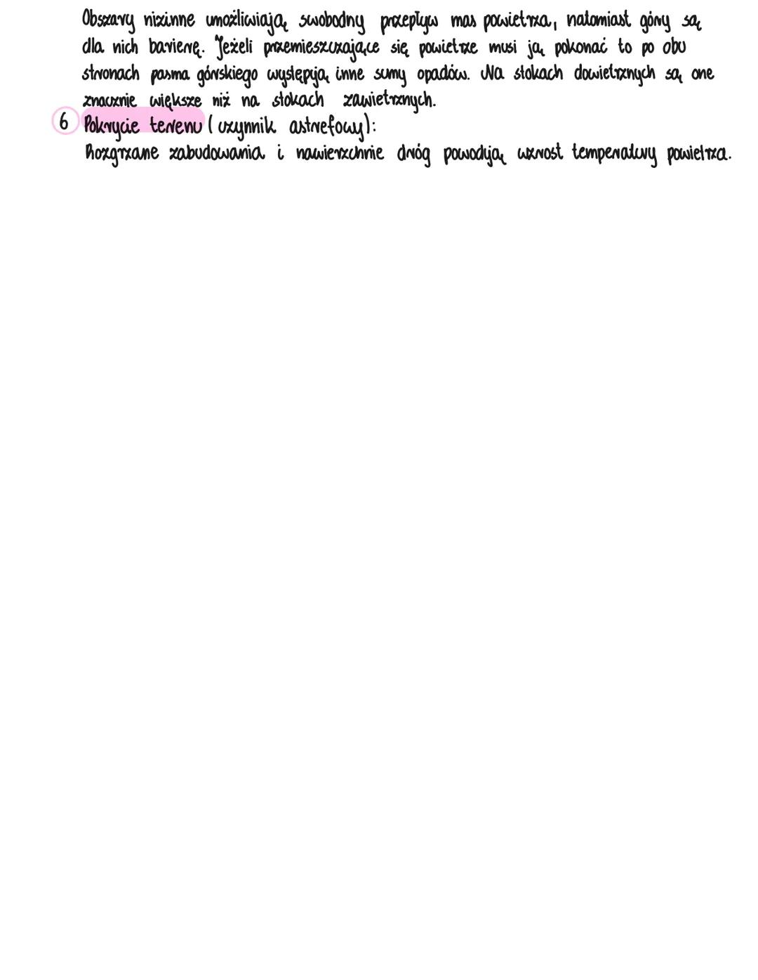 # Czynniki klimatotwórcze
Klimat
Układ warunków pogodowych o typowej zmienności w ciągu roku, charakterystyczny dla
danego obszaru i okreś