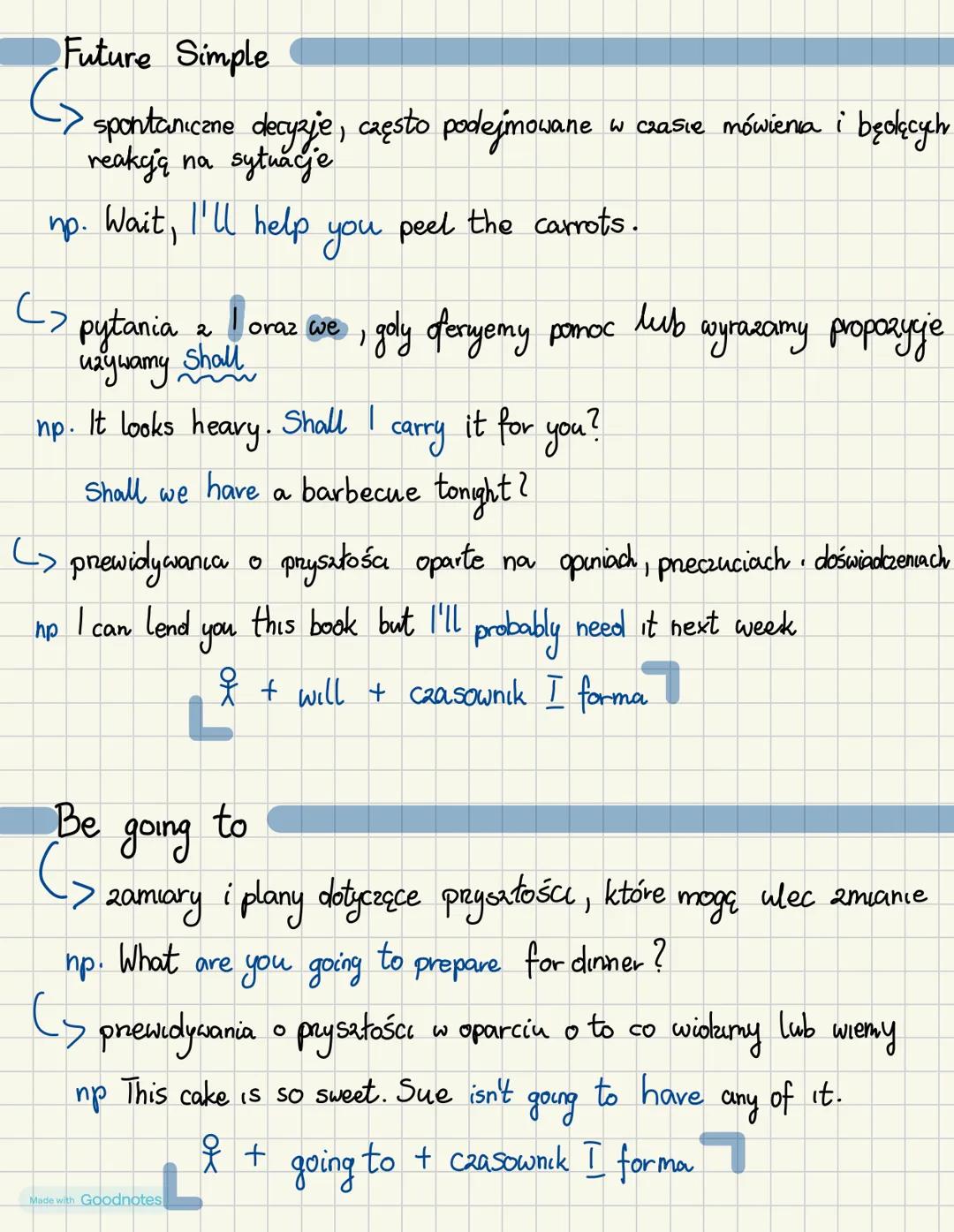 # FUTURE FORMS
Present Simple
-> roaktady jazdy, planay zajęć, grafiku, wydarzenia z ustalonym
terminem
np. Lunch break starts at 12:30 an