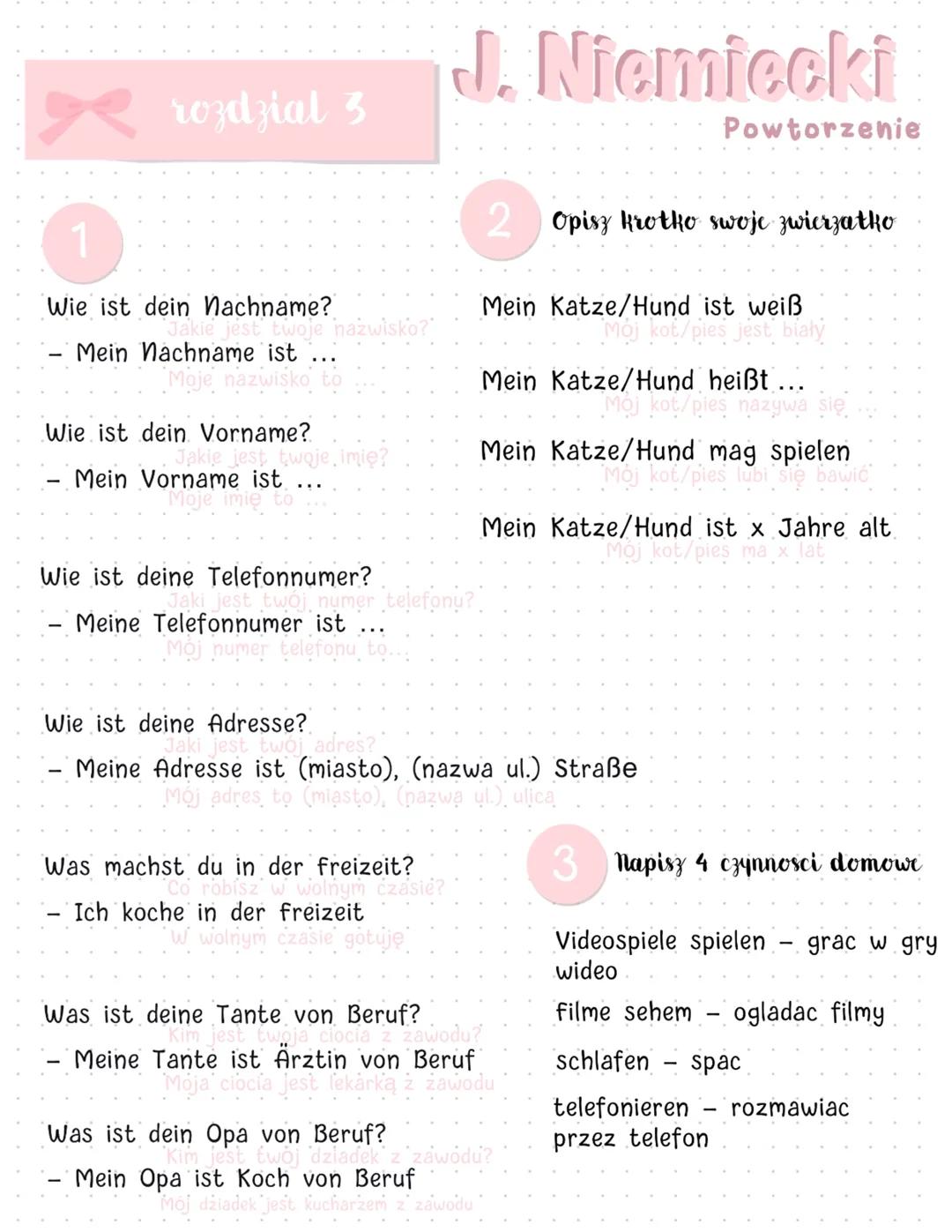 Powtórzenie rozdział 3