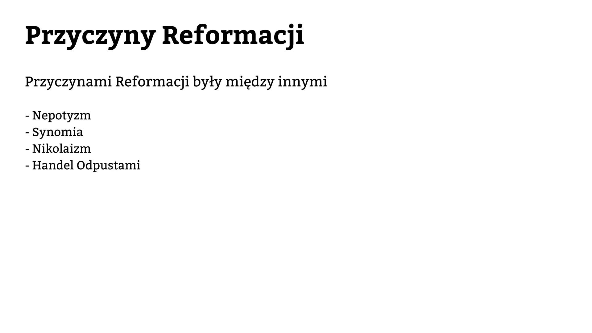 Reformacja i Kontrreformacja
Pola Brenda Czym była Reformacja? I kiedy powstała?
Reformacja była ruchem religijnym, zapoczątkowanym
przez Ma
