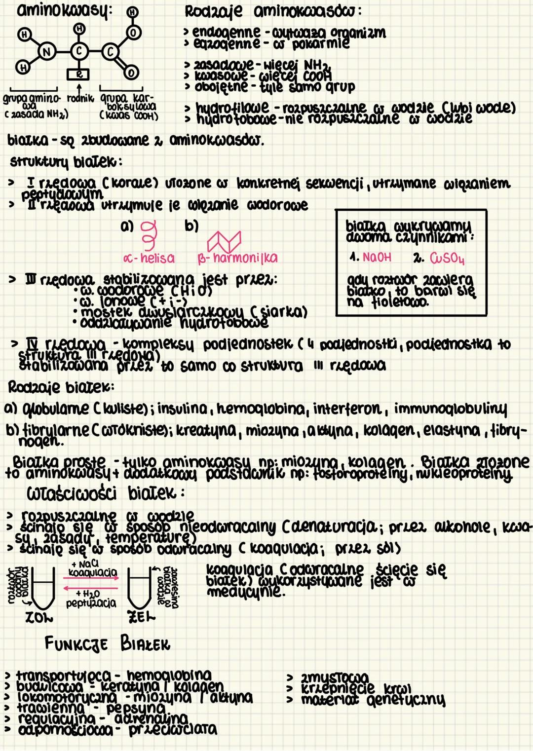 Białka zakres rozszerzony