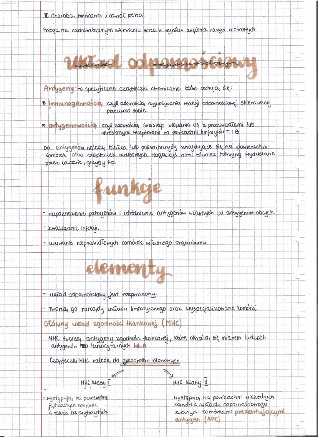 Układ odpornościowy biologia rozszerzenie