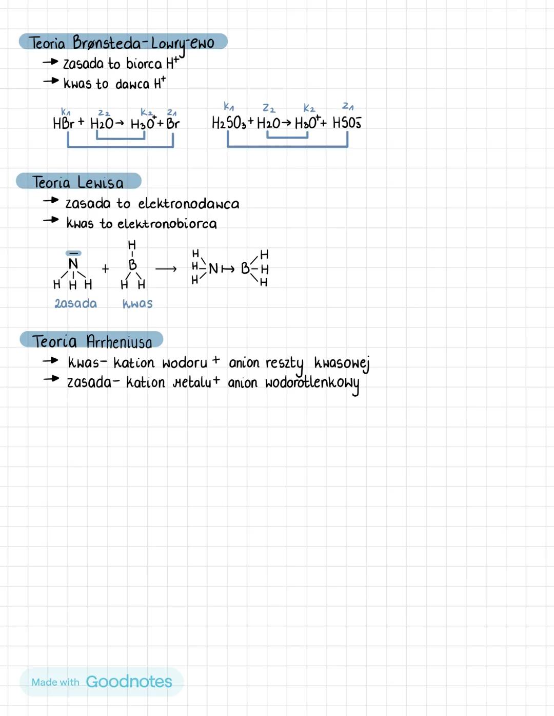 # REAKCJE W RO2TWORACH WODNYCH
Reakcje odwracalne
➡mozliwość przekształcenia się
substratów w produkty
→ substraty produkty
nie ma 100%
