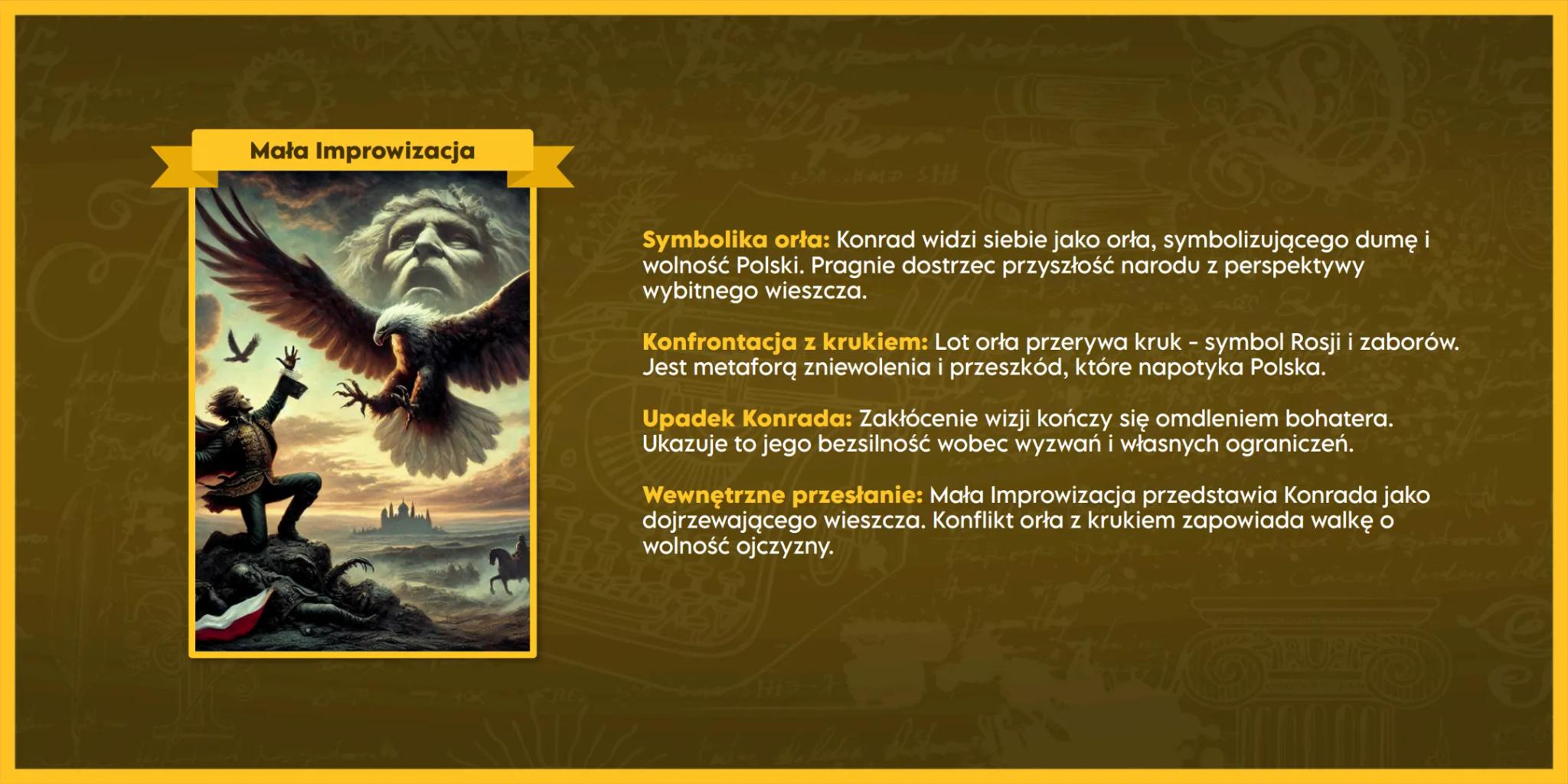 --- OCR Start ---
Mesjanizm
Prometeizm
Definicja: Prometeizm wywodzi się z mitu o Prometeuszu, który wykradł bogom ogień, aby podarować go l