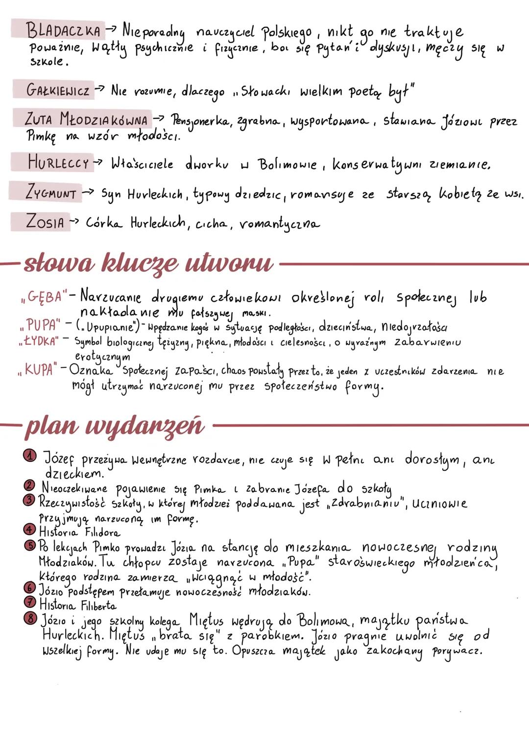 # Ferdydurke
WITOLD GOMBROWICZ
geneza
Ferdydurke została wydana w Warszawie w 1937r., aczkolwiek na stronie
tytułowej pierwszego wydania wi