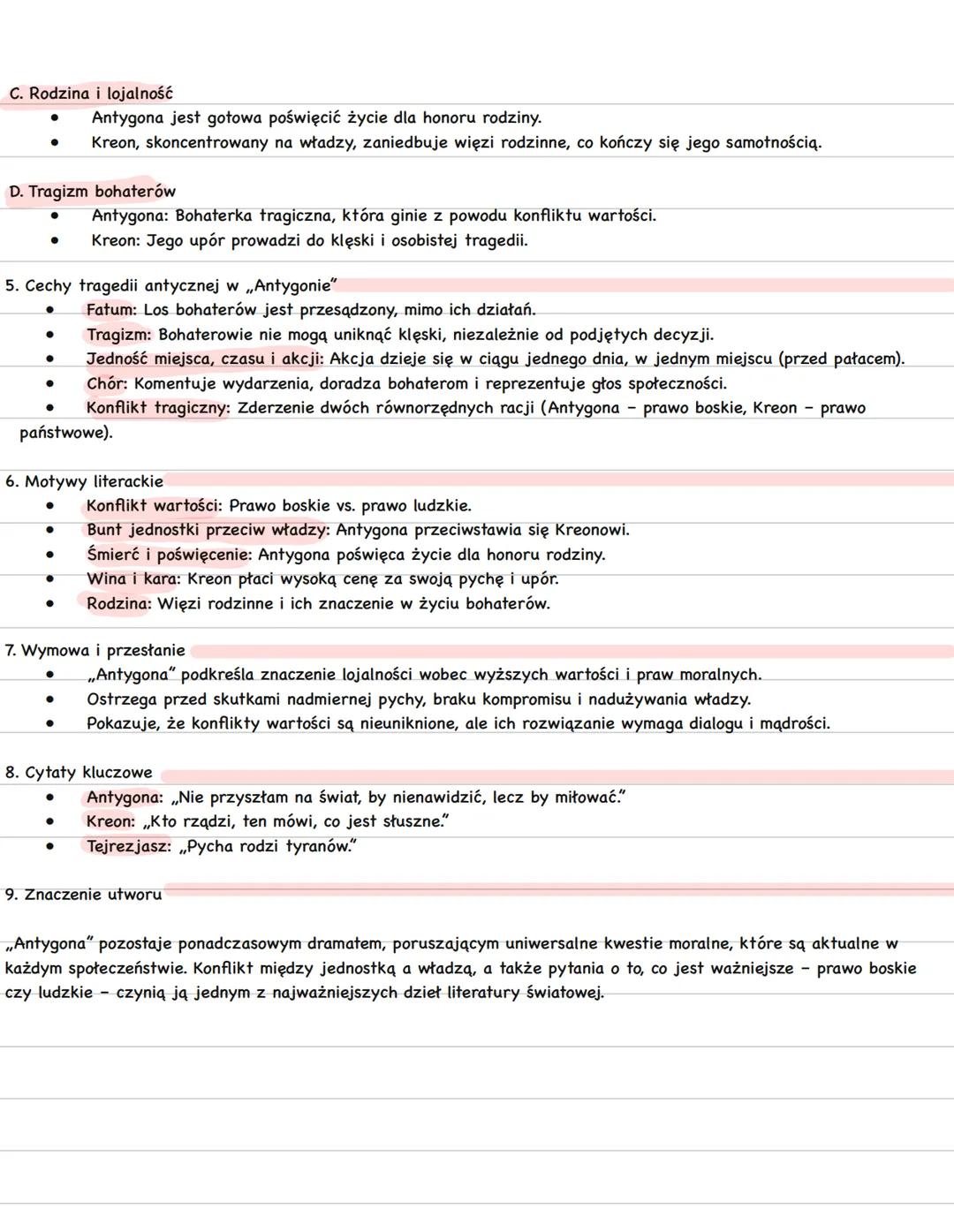 # ANTIGONA
1. Informacje ogólne
- Autor: Sofokles
- Gatunek literacki: Tragedia antyczna
- Czas powstania: Ok. 442 r. p.n.e.
- Rodzaj lite