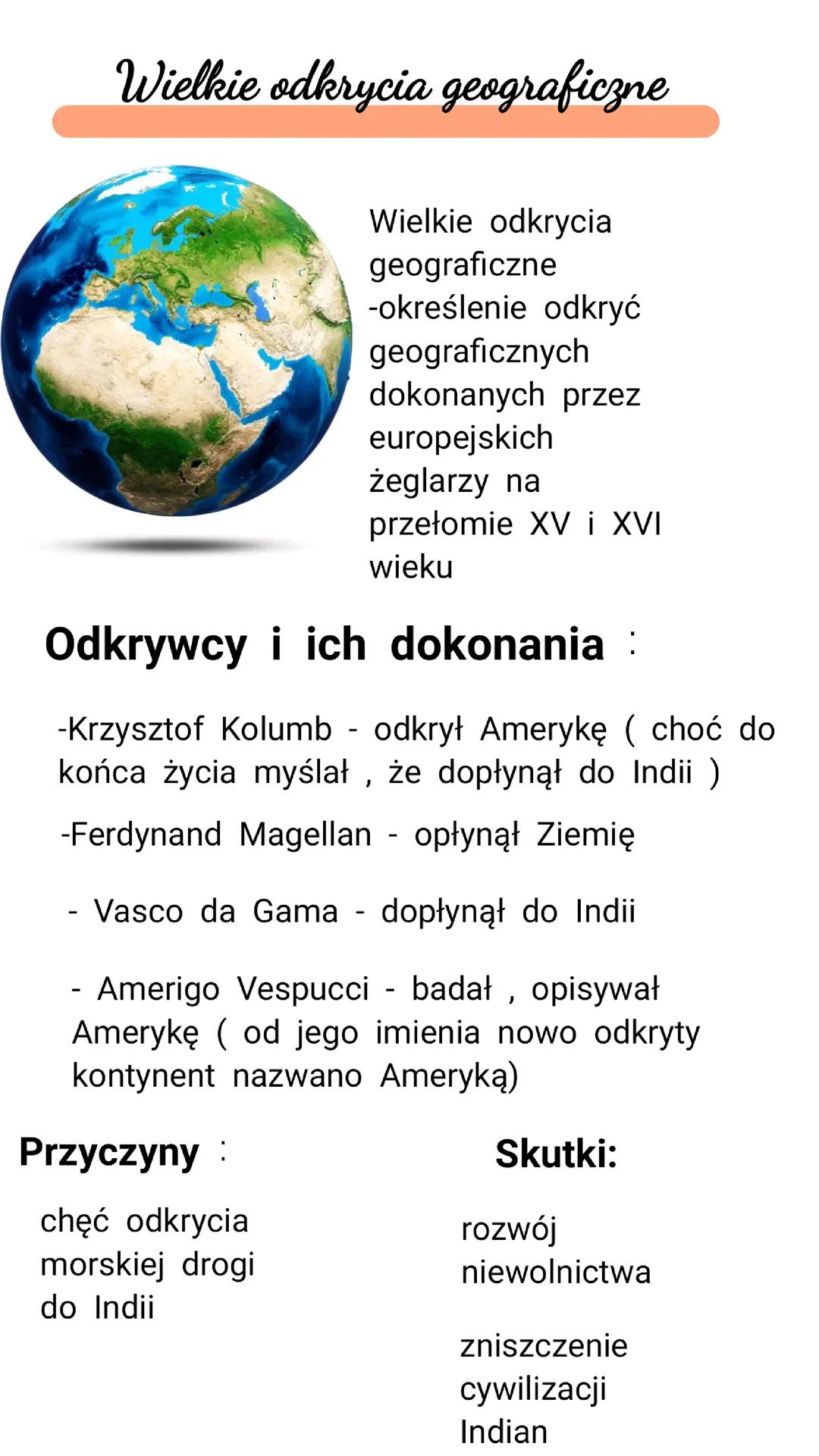 Wielkie odkrycia geograficzne