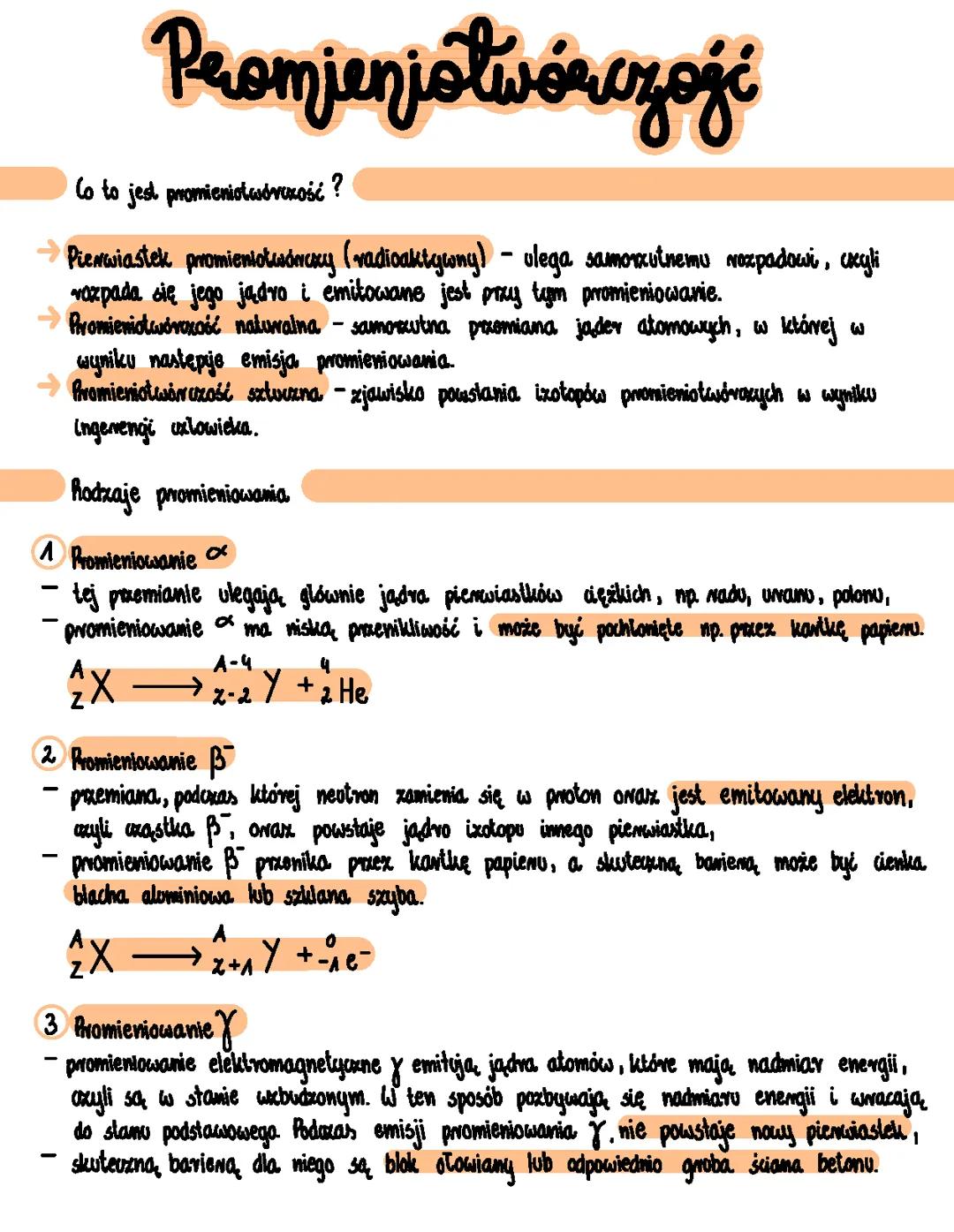 Promieniotwórczość
