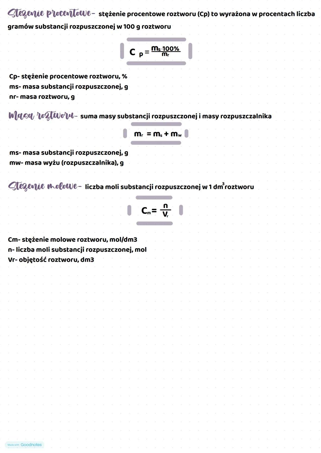 # Chemia
Mieszanina- układ składający się z co najmniej dwóch różnych składników.
Stosunek mas w tych roztworach może być dowolny
jednorod