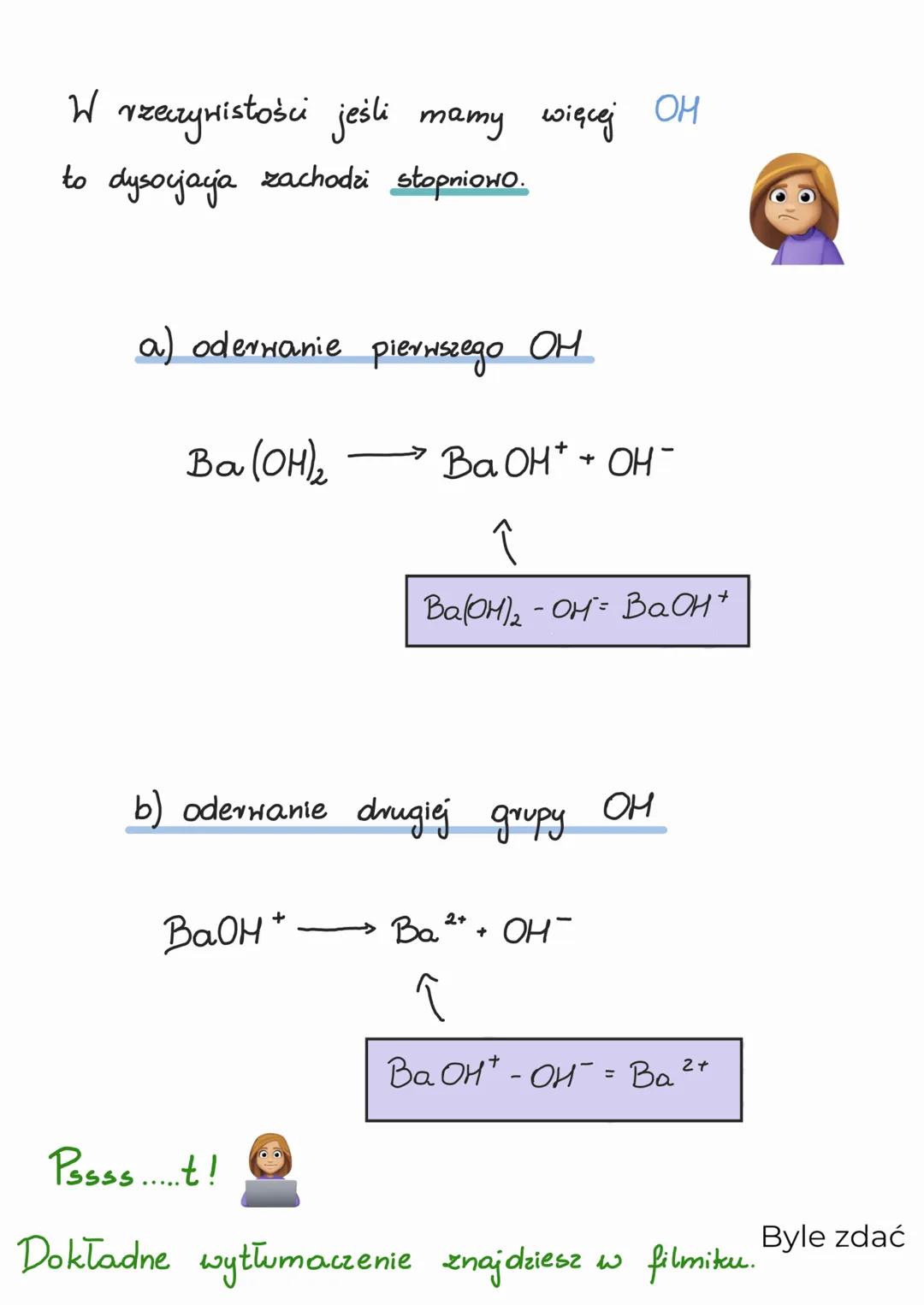 WODOROTLENKI
Byle zdać WODOROTLENKI
ZASADOWE
NaOH
KOH
Ca(OH)2
Sr(OH)2
AMFOTERYCZNE
AL(OH)3
Fe (OH)2
Fe (OH)3
Mn(OH)2
Rozpuszczają się
w