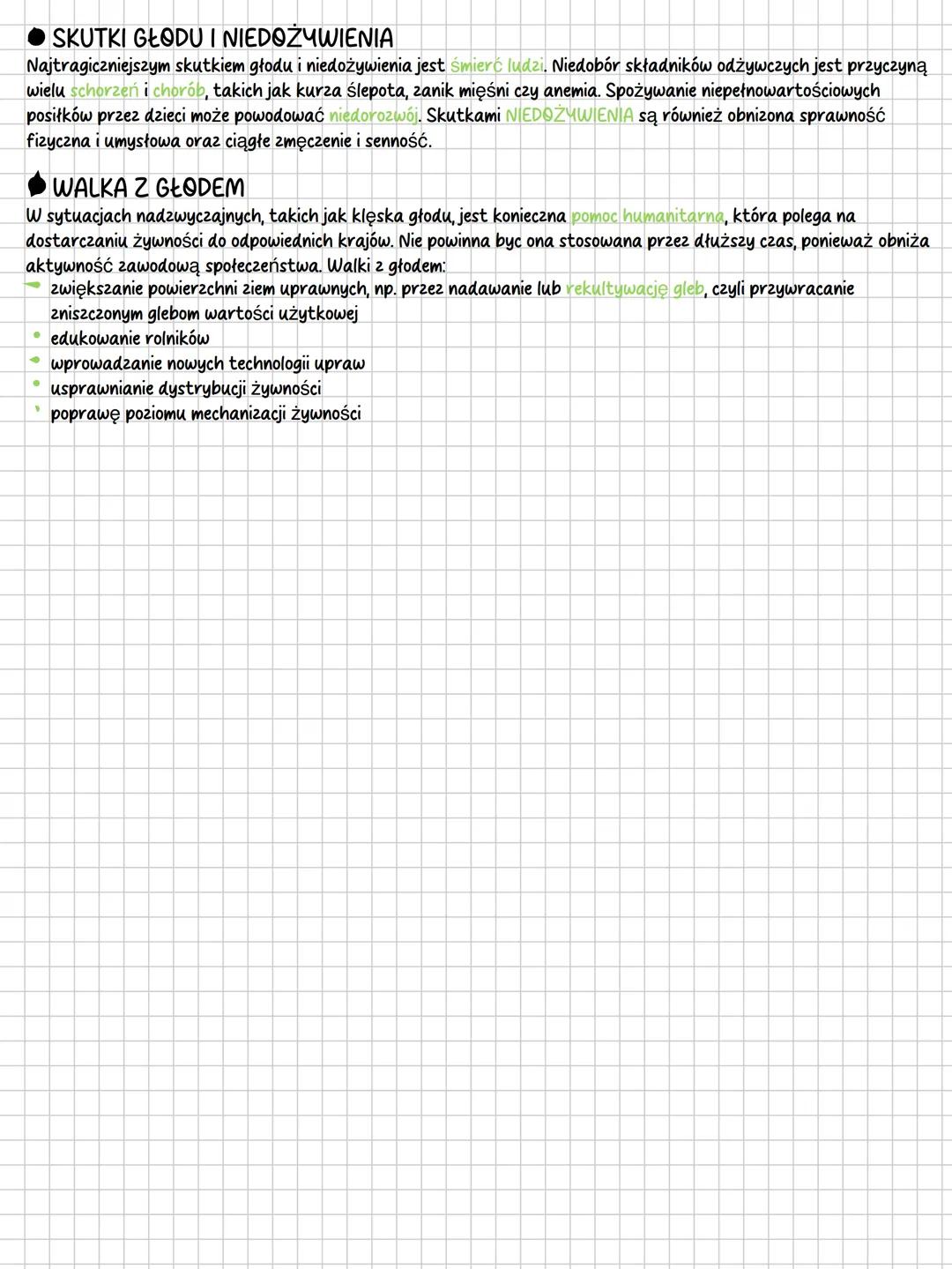 --- OCR Start ---
ETIOPIA - PROBLEMY GLODU I NIEDOZYWIENIA
*
Etiopia leży we wschodniej Afryce (w Rogu Afryki)
• większość obszaru tego pańs