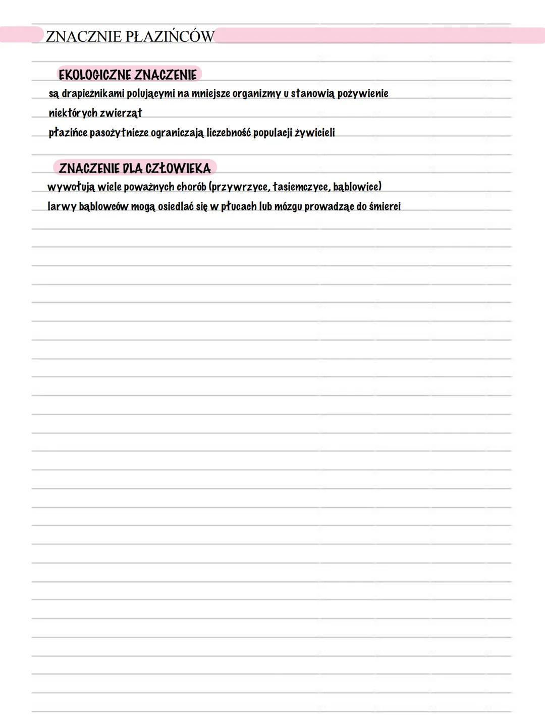 • Zwierzęta o wydłużonym, spłaszczonych grzbieto-brzuszne ciele
o kształcie liścia lub taśmy
• nazywane robakami płaskimi
należą do nich: wi