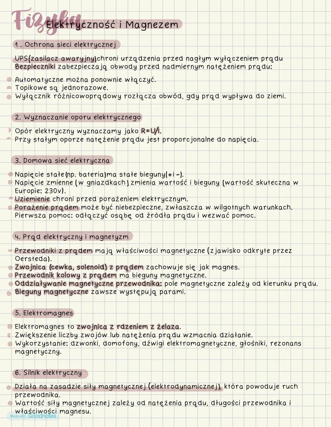 --- OCR Start ---
Fiz elektryczność
ktryczność i Magnezem
1. Ochrona sieci elektrycznej
UPS(zasilacz awaryjny) chroni urządzenia przed nagły
