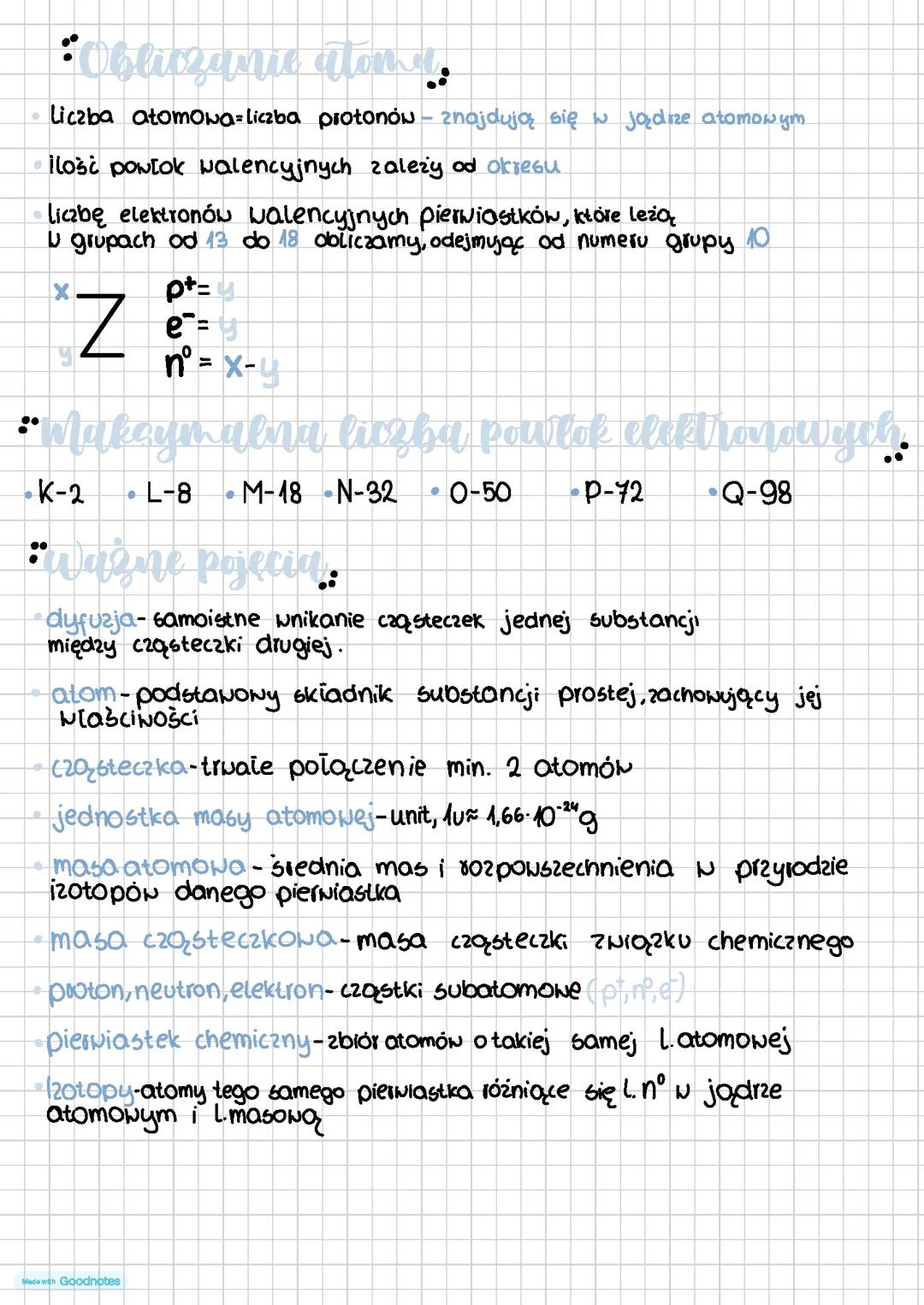 Dział 2 Klasa 7 „Świat okiem chemika” (część 2)