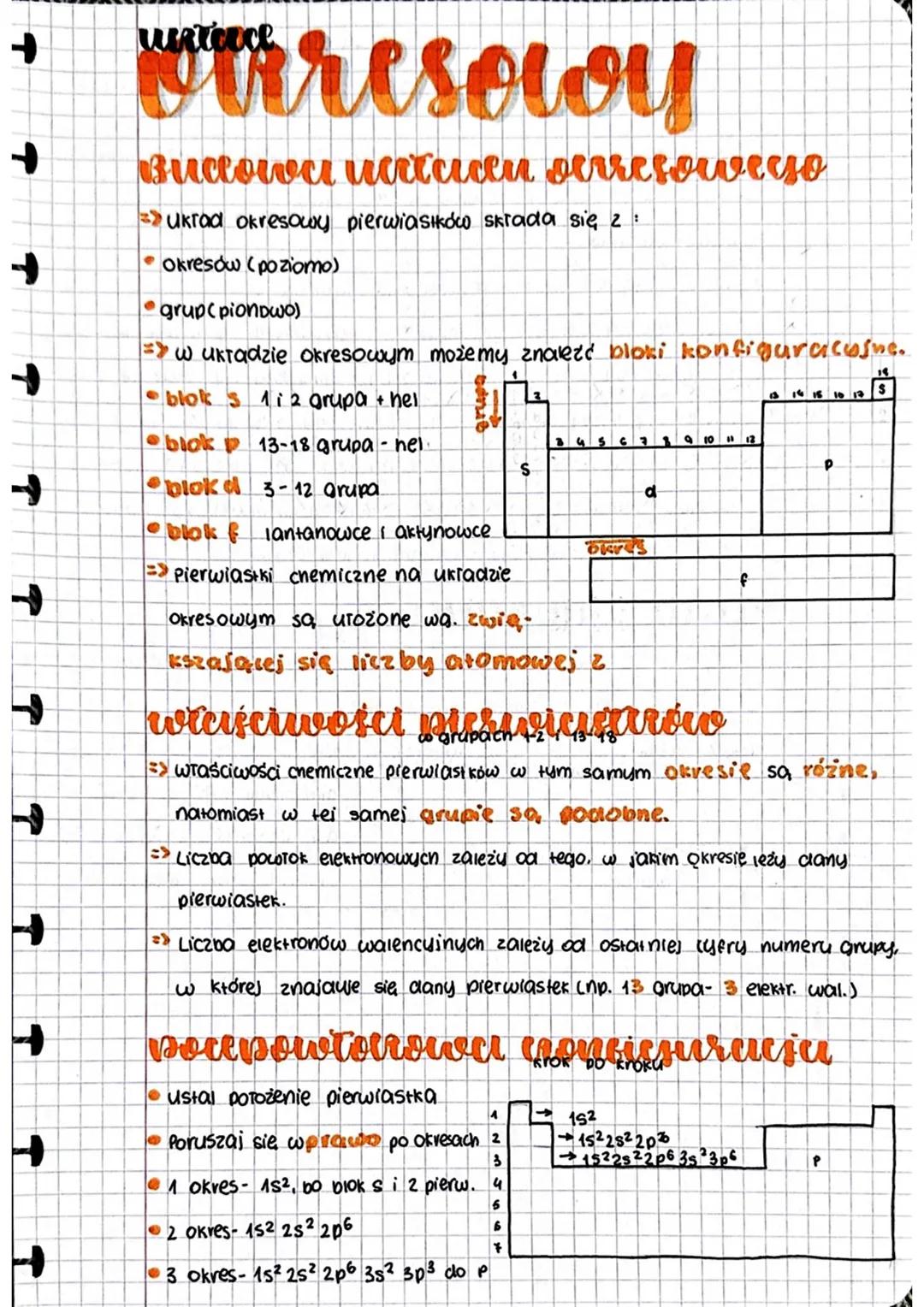 # układ okresowy
→ Układ okresowy pierwiastków składa się z:
- okresów (poziomo)
- grup (pionowo)
→ W układzie okresowym możemy znaleźć bl