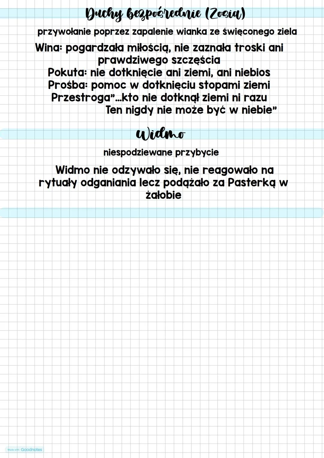 # Dziady oz. II
Autor: Adam Mickiewicz
Miejsce akcji: cmentarna kaplica na terenie Litwy
Czas akcji: zaduszki, północ
Bohaterowie:
~Guślar