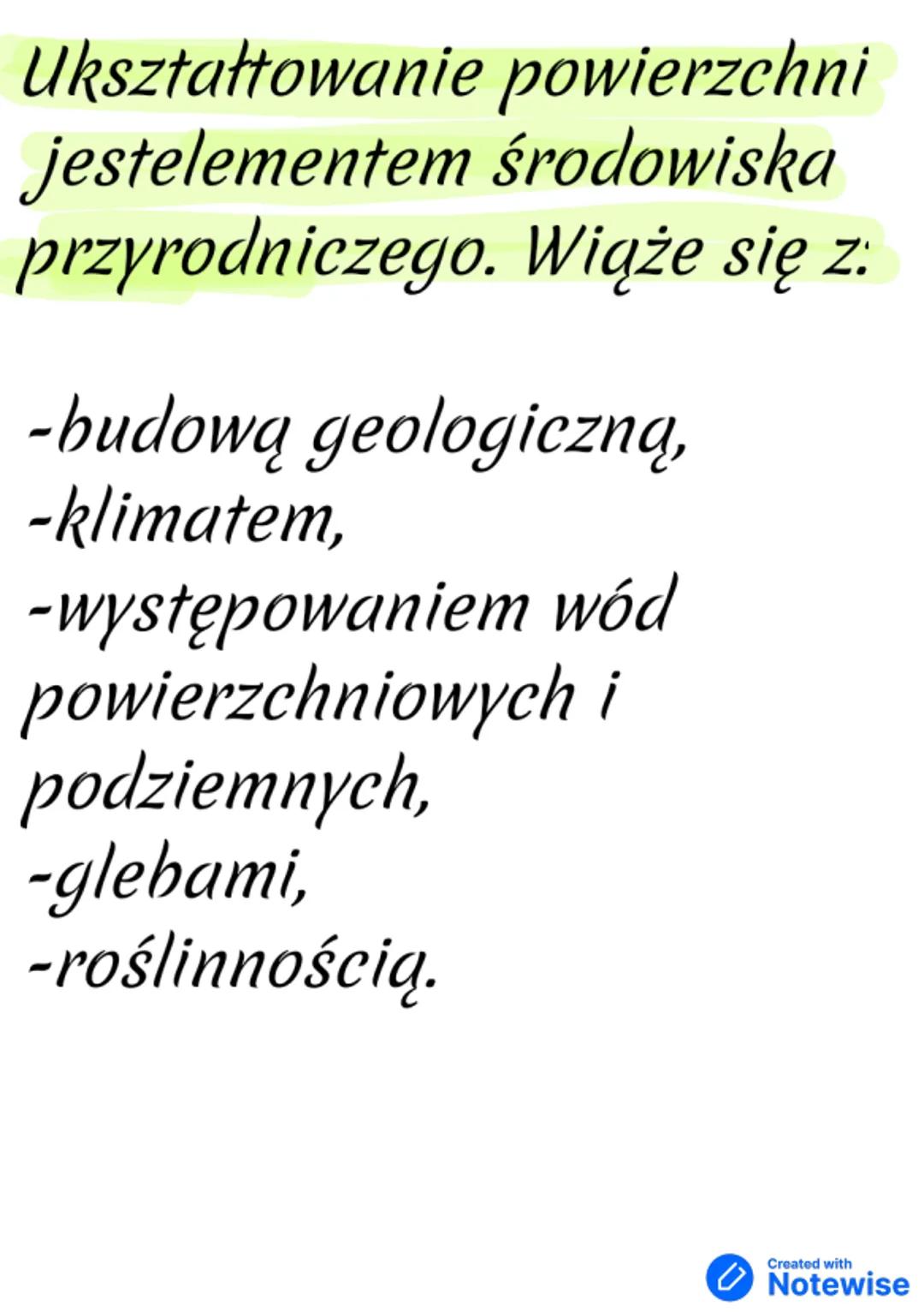 --- OCR Start ---
Geografia
Krajobrazy polski
Krajobraz-wygląd danego
obszaru, na który składają
się określone cechy.
Cechy te dotyczą wszys