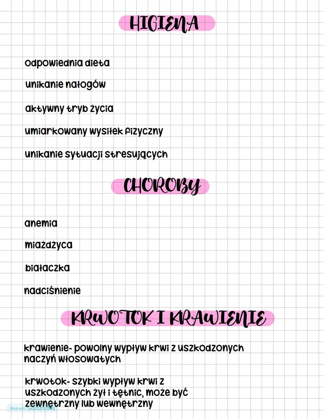 Made with Goodnotes --- OCR Start ---
UKLAD
KRAZENIA
KREW
krew to płynna tkanka o żółtawym zabarwieniu osocza, oraz
zawartym w nim elementów