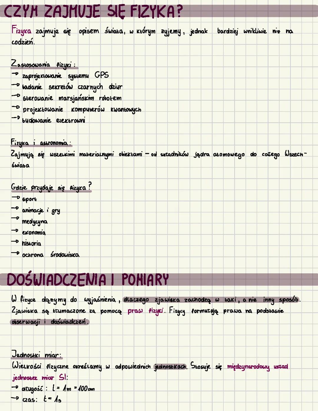 Fizyka: wprowadzenia