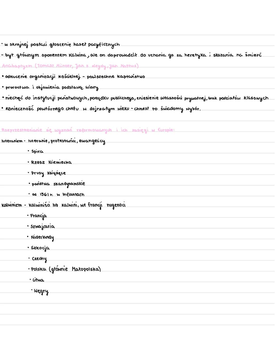 # REFORMACJA I KONTRREFORMACJA
reformarja - ruch religijny, społeczny i polityczny w Europie w XVI.
nepotyzm-faworyzowanie krewnych przy ob