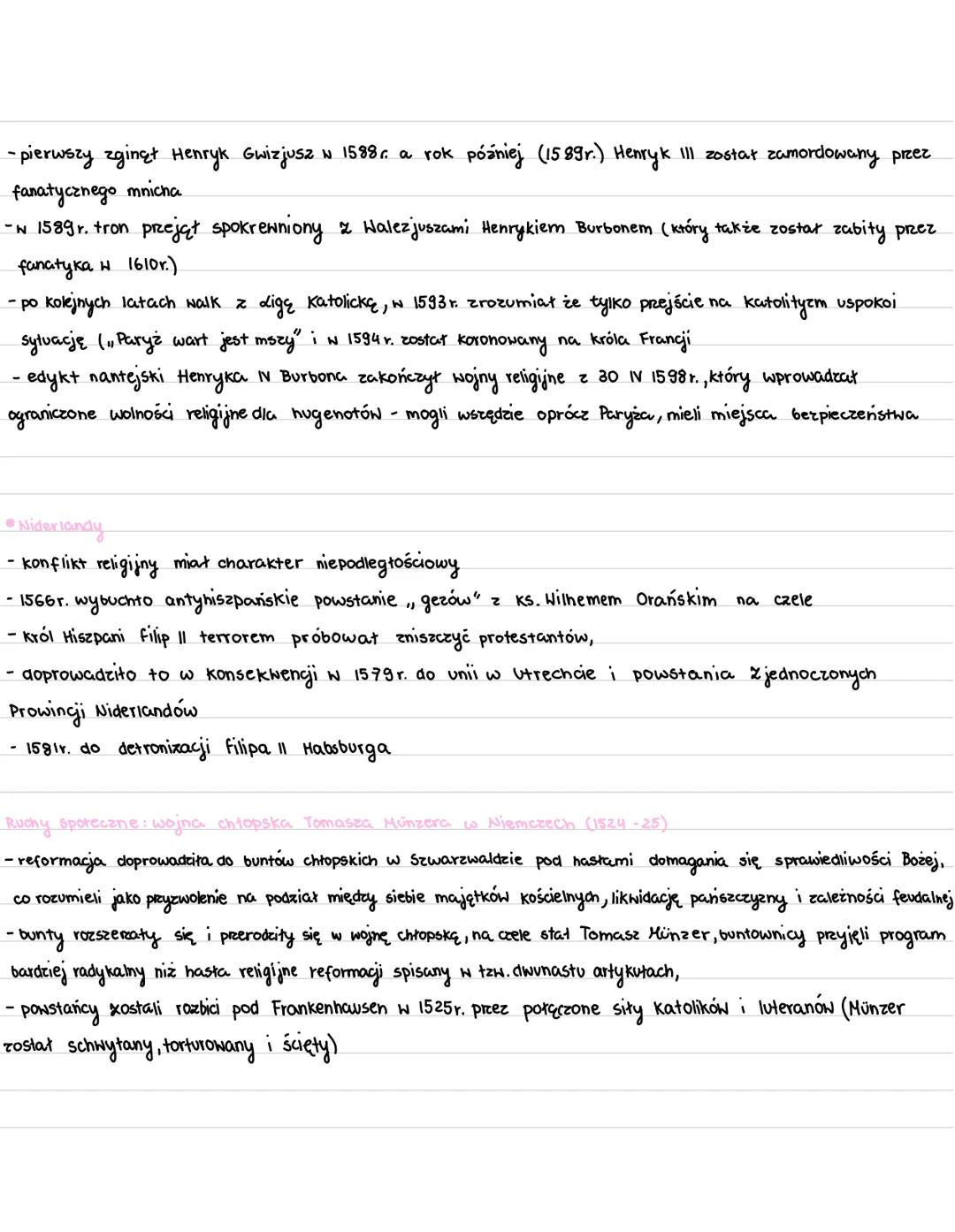 # REFORMACJA I KONTRREFORMACJA
reformarja - ruch religijny, społeczny i polityczny w Europie w XVI.
nepotyzm-faworyzowanie krewnych przy ob