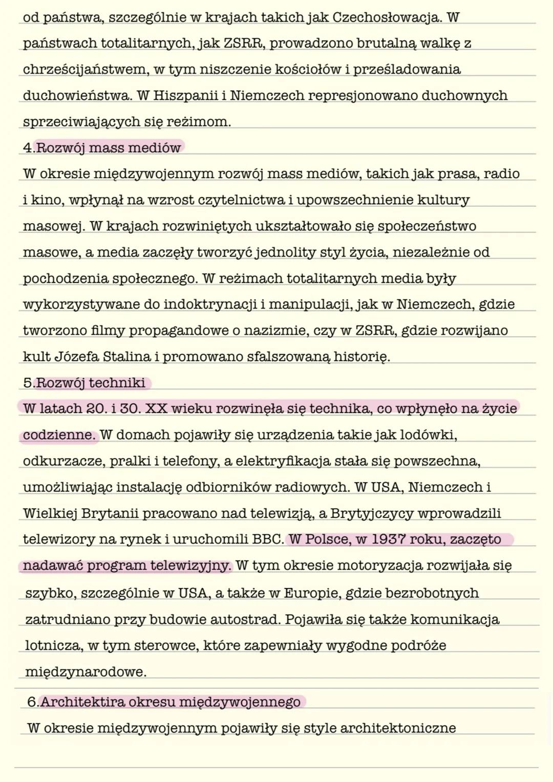 # Przemiany społeczne w okresie
# międzywojennym
1. Emancypacja kobiet
Po I wojnie światowej, w wyniku upadku monarchii i zmiany ustroju
po