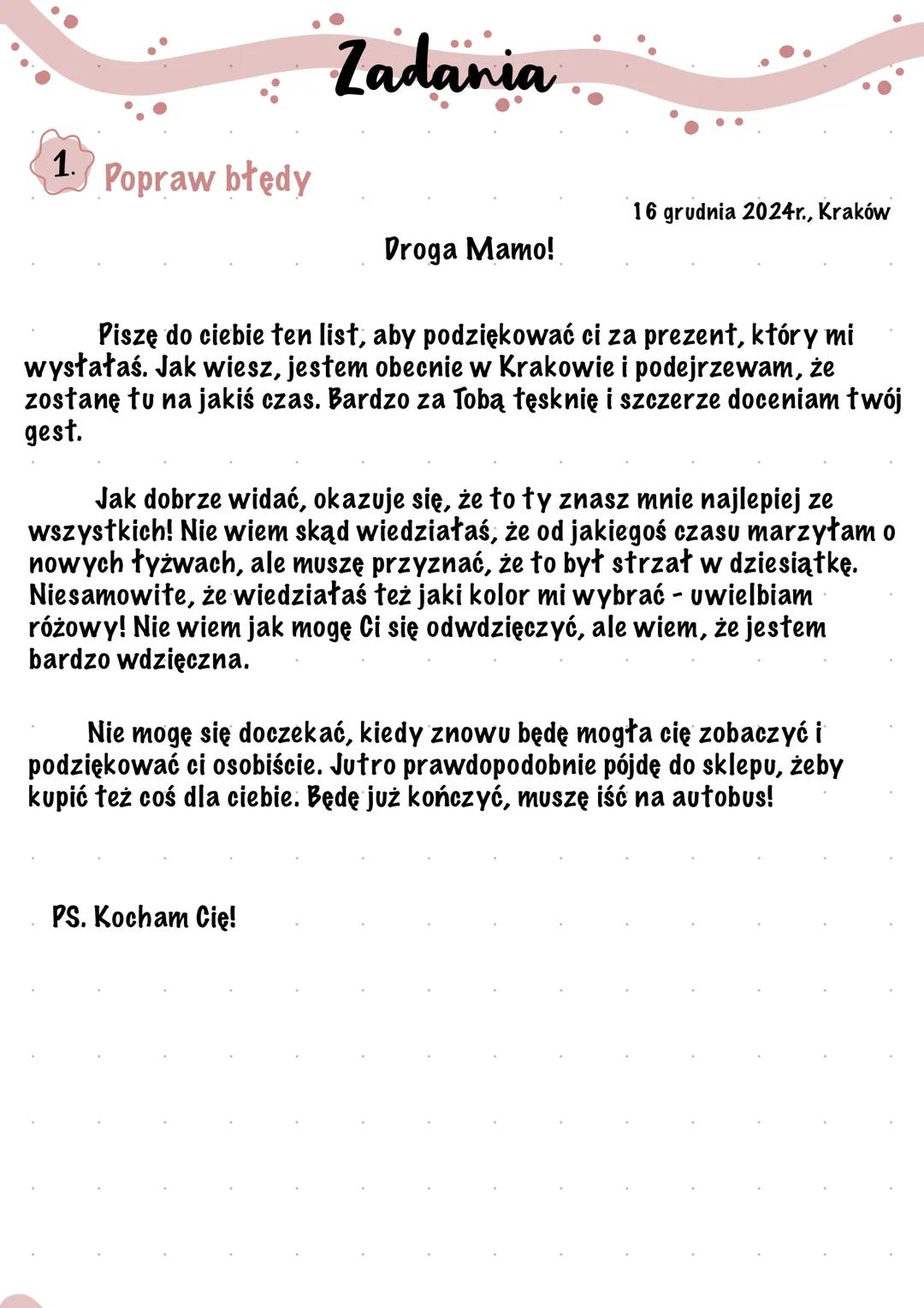 # Wypowiedzi pisemne
# LIST
1. **Definicja**
List jest wypowiedzią
pisemną, w której
autor (nadawca)
zwraca się do
osoby lub instytucji
(o