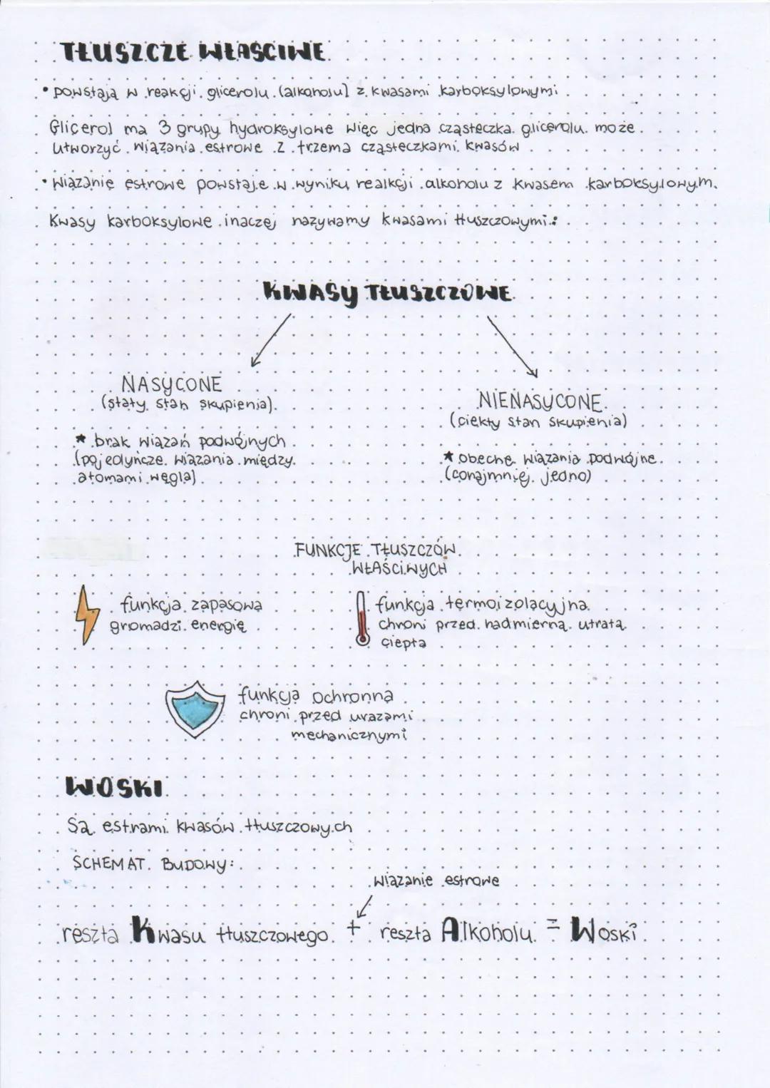 # LIPIDY
(tłuszcze), stanowią główny składnik błon biologicznych wszystkich organizmów. Są związkami.
organicznymi
# budowa
zwykle składa