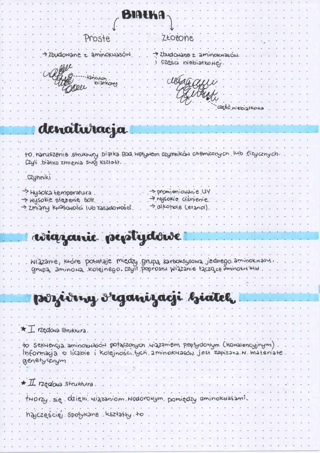 --- OCR Start ---
BIATKA
Biątka sa głównym skradnikiem budulcowym komórek i tkanek, oraz,
odgrywają kluczową rolę w ich metabolizmie..
budow