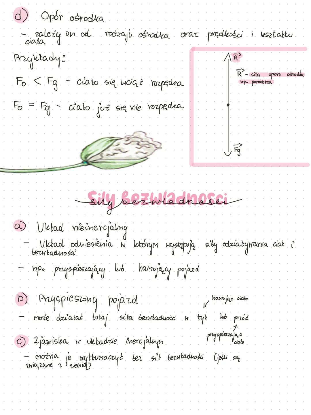 NOTEBOOK --- OCR Start ---
sily creccia zasada dynamiki
a) sita charakteryzują cztery cechy:
- wartość
- Kierunek
- zwrot
- punkt prytozenia