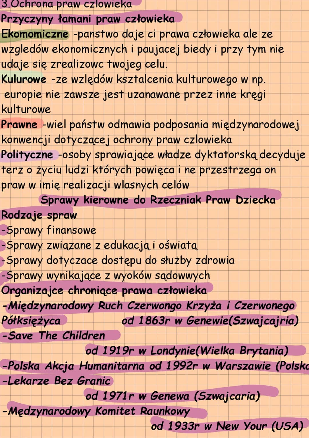 # Prawo i prawa
Człowieka
1. Prawa Człowieka
Prawa człowieka wjaśnienie.
Są one nabywane od naszego urodzenia aż
do śmierci.
Polegają on