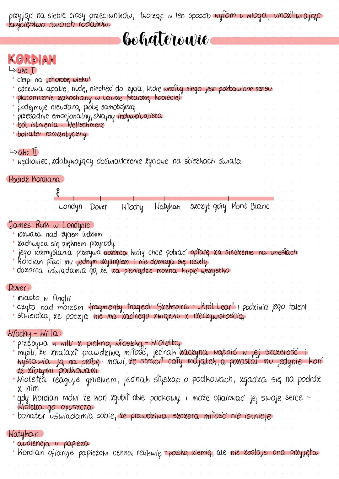 --- OCR Start ---
Autor: Juliusz Słowacki
Kordian
podstawowe informage
Rodzaj literacki: dramat
Gatunek Literachi: dramat romantyczny
Rok wy
