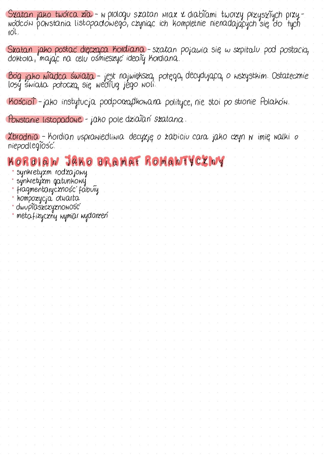 --- OCR Start ---
Autor: Juliusz Słowacki
Kordian
podstawowe informage
Rodzaj literacki: dramat
Gatunek Literachi: dramat romantyczny
Rok wy