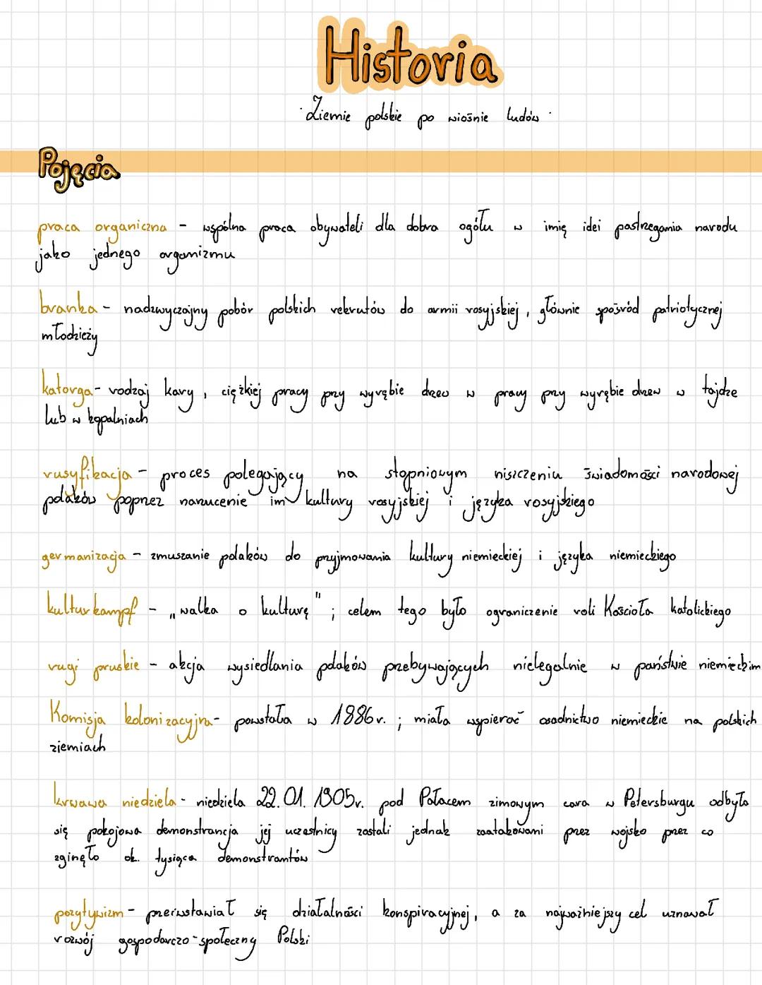 Historia klasa 7 dział 4 notatki