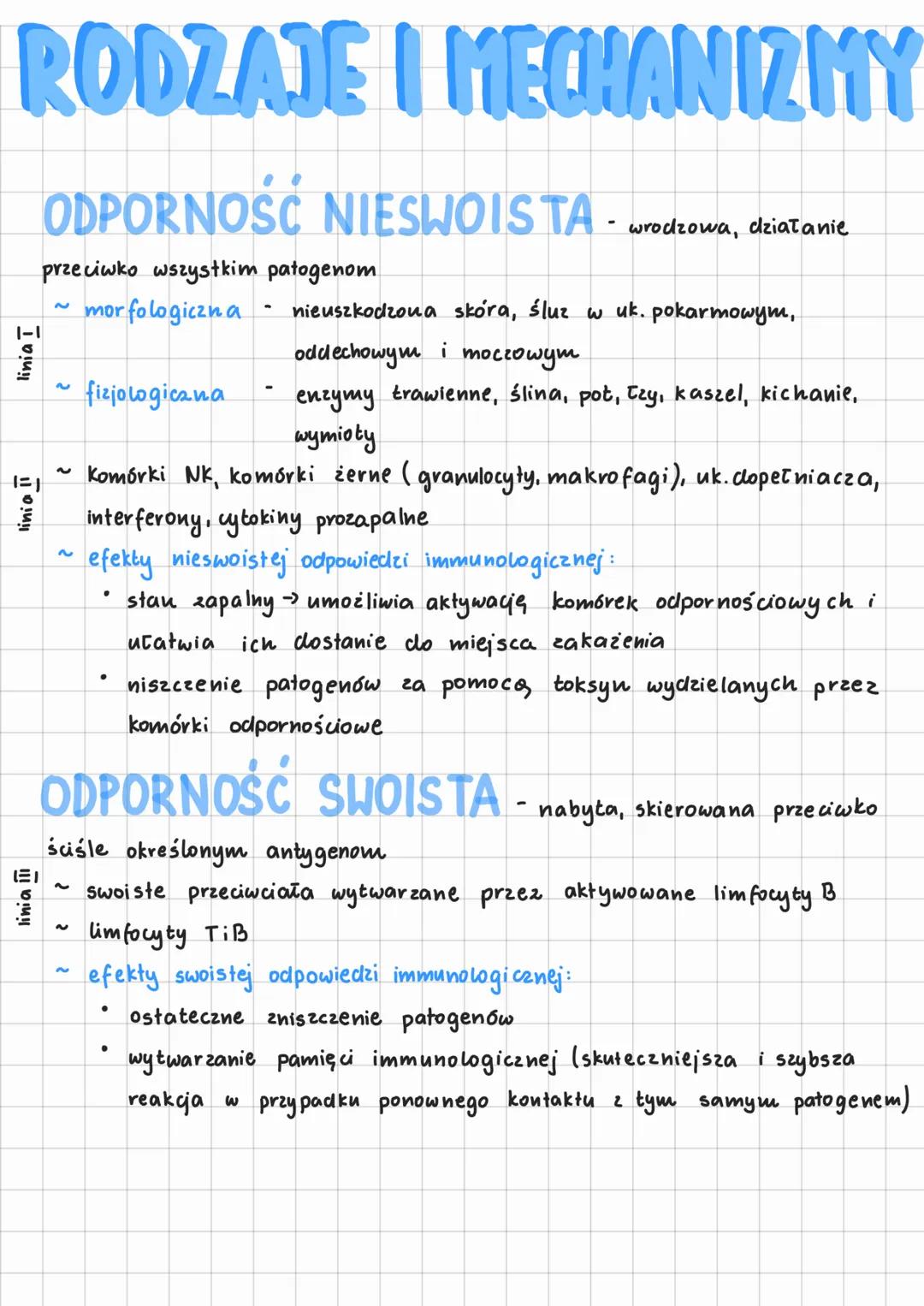 Odporność rodzaje i mechanizmy