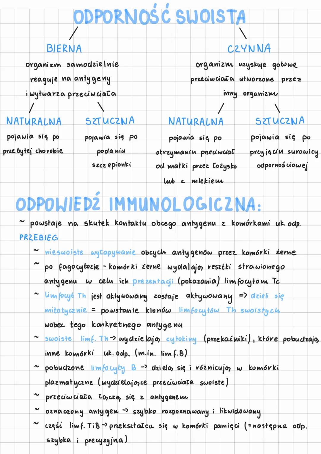 # RODZAJE I MECHANIZMY
linia II
linia T
linia ili
ODPORNOŚĆ NIESWOISTA - wrodzowa, działanie
przeciwko wszystkim patogenom
~ morfologic