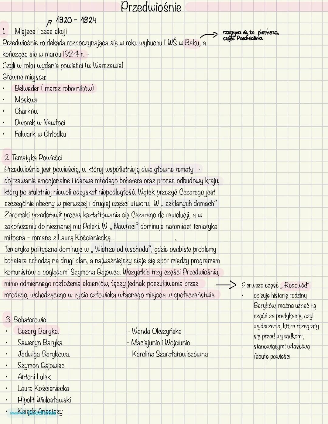 „Przedwiośnie” Stefan Żeromski