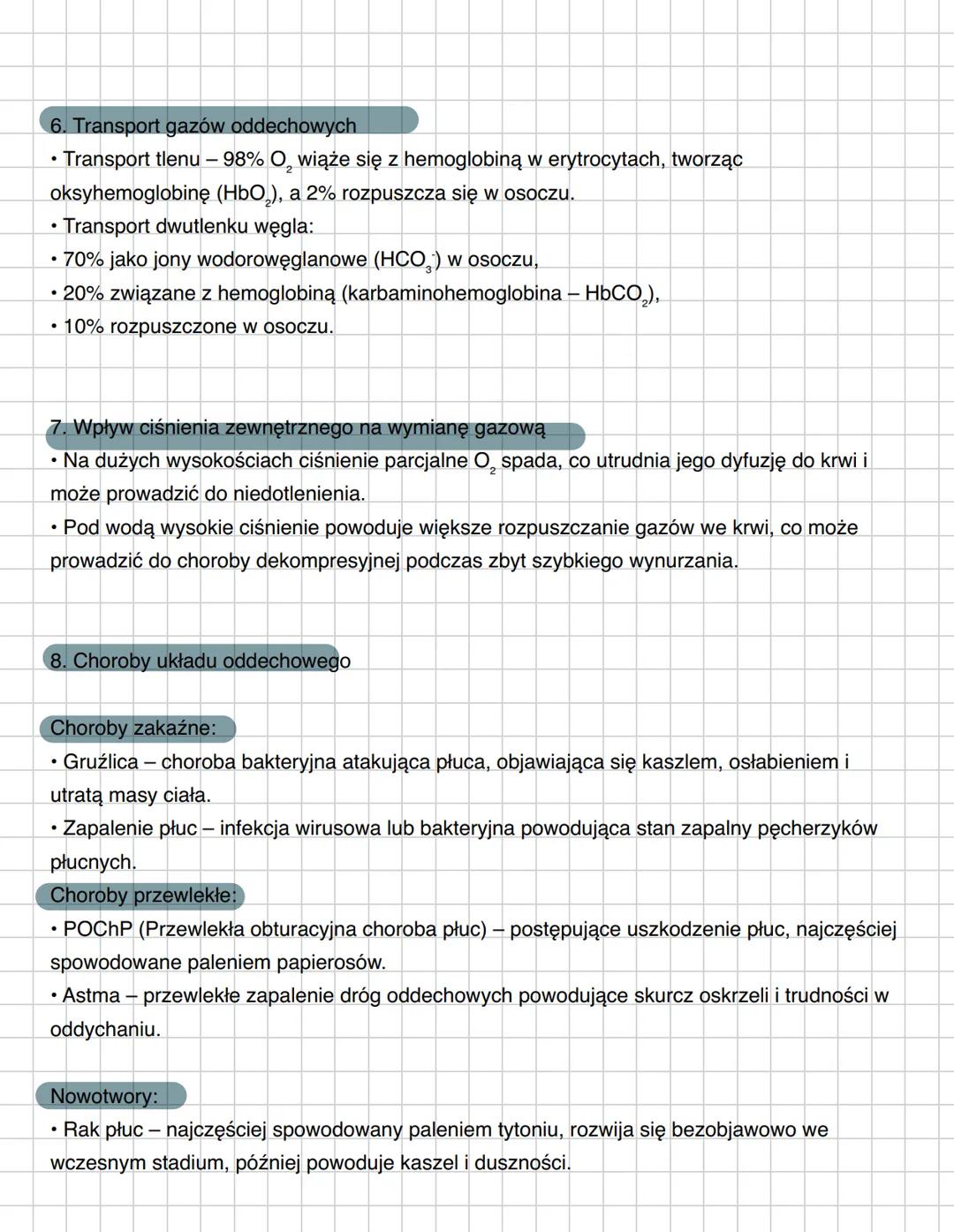 --- OCR Start ---
Układ oddechowy - szczegółowa notatka
* nabioneu migavkony uswa zaniecysuente
1. Budowa i funkcje układu oddechowego
Układ