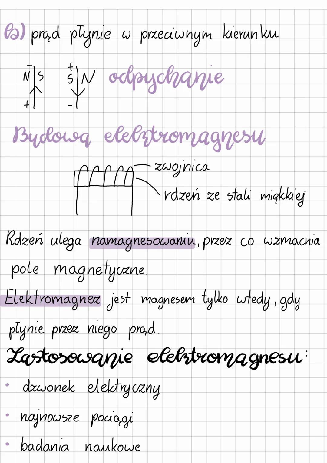 --- OCR Start ---
Ferromagnetybzi to substancje o silnych
właściwościach magnetycznych np. żelazo, stal, kobalt
Magnes działa na ferromagnet